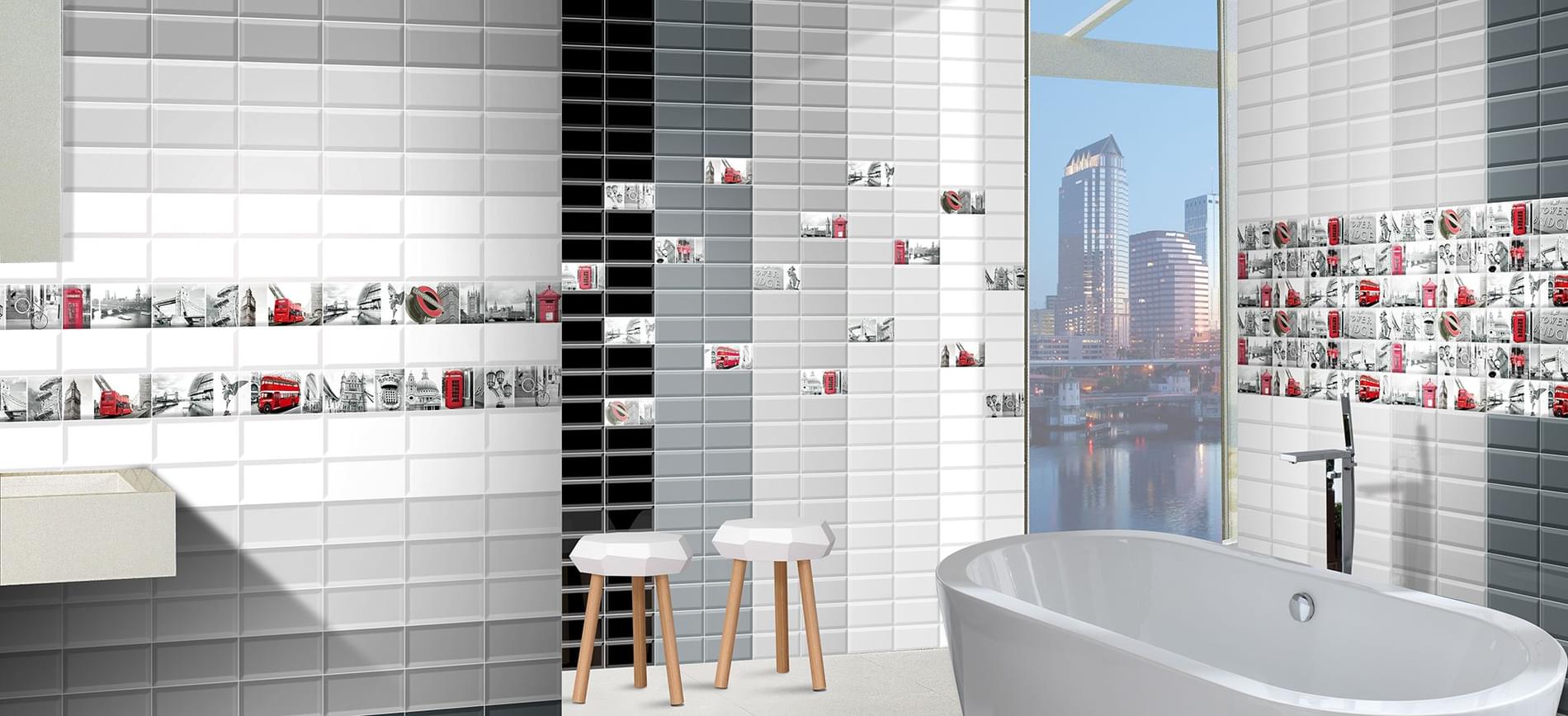 керамика фабрики Absolut Keramika коллекция Monocolor Biselado