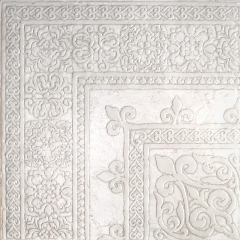 Absolut Keramika Papiro Roseton Gotico White 60x60