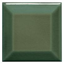 Плитка Adex Modernista Biselado Pb CC Verde Oscuro 7.5x7.5 см, поверхность глянец