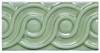 Плитка Adex Modernista Relieve Clasico CC Verde Claro 7.5x15 см, поверхность глянец