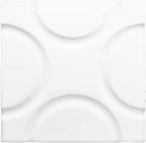 Плитка Adex Neri Liso Geo Blanco Z 15x15 см, поверхность глянец