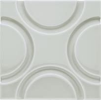 Плитка Adex Neri Liso Geo Silver Mist 15x15 см, поверхность глянец