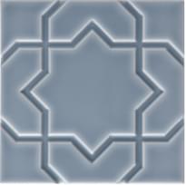 Плитка Adex Neri Liso Star Storm Blue 15x15 см, поверхность глянец