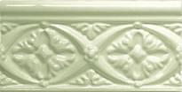 Плитка Adex Neri Relieve Bizantino Celery 7.5x15 см, поверхность глянец