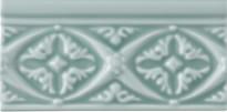 Плитка Adex Neri Relieve Bizantino Sea Green 7.5x15 см, поверхность глянец