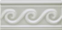 Плитка Adex Neri Relieve Olas Pb Silver Mist 7.5x15 см, поверхность глянец