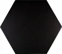 Плитка Adex Pavimento Hexagono Black 20x23 см, поверхность матовая