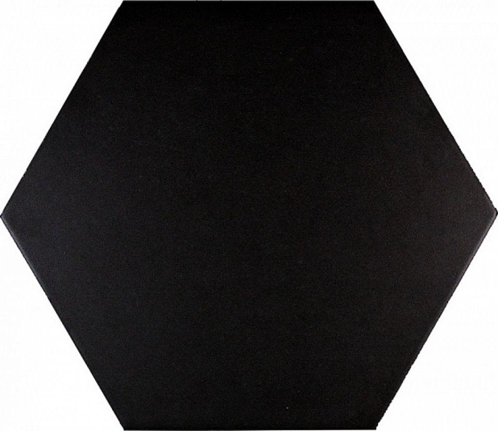 Adex Pavimento Hexagono Black 20x23