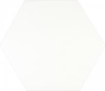 Плитка Adex Pavimento Hexagono White 20x23 см, поверхность матовая