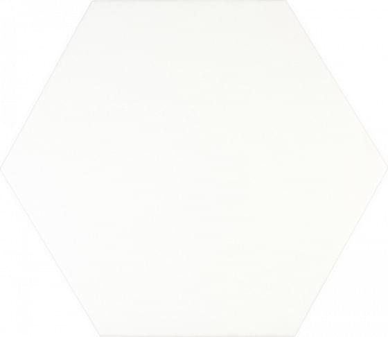 Adex Pavimento Hexagono White 20x23