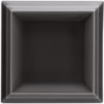 Плитка Adex Studio Liso Framed Volcanico 7.3x7.3 см, поверхность глянец