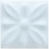Плитка Adex Studio Taco Relieve Flor 1 Ice Blue 3x3 см, поверхность глянец