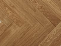 Паркетная доска AlixFloor Английская Ёлка Дуб Золотой Натуральный 10x60 см, поверхность масло