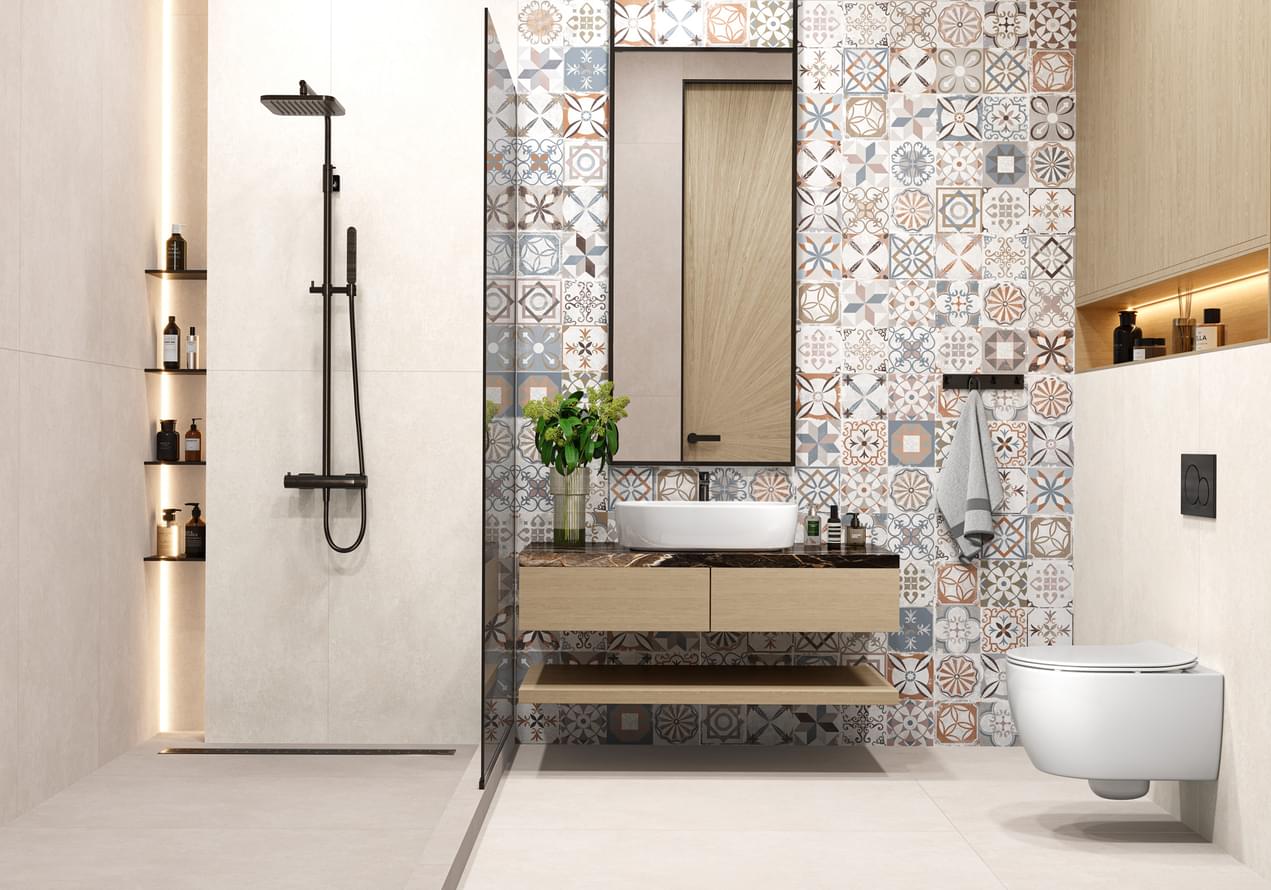 керамогранит фабрики Alma Ceramica коллекция Beton Pro