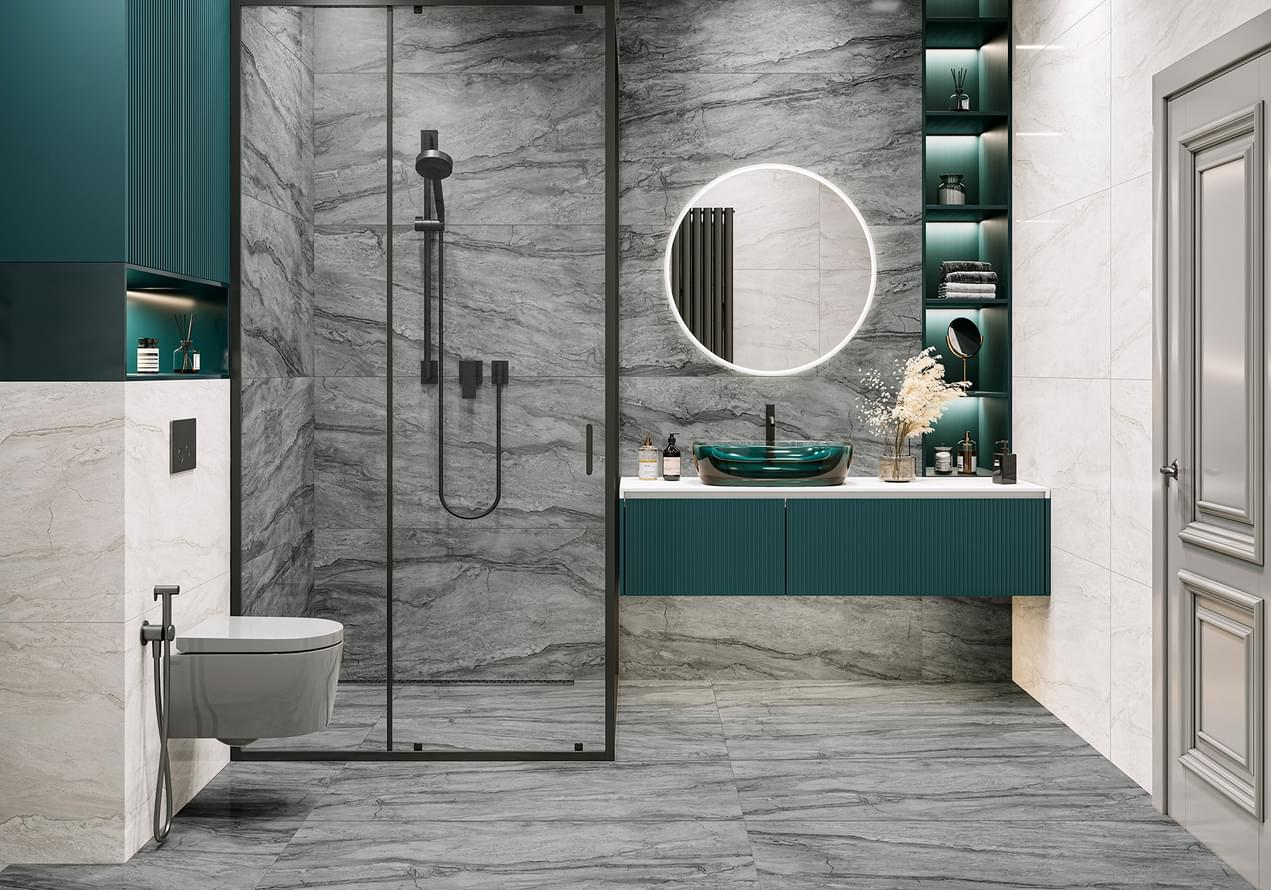 керамогранит фабрики Alma Ceramica коллекция Bottichino