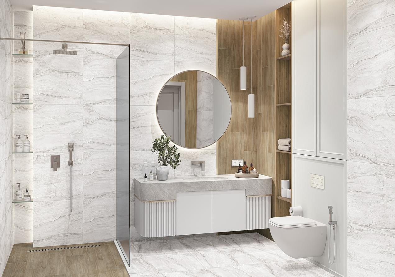 керамогранит фабрики Alma Ceramica коллекция Bottichino