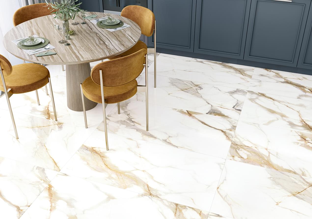 керамогранит фабрики Alma Ceramica коллекция Calacatta Oro
