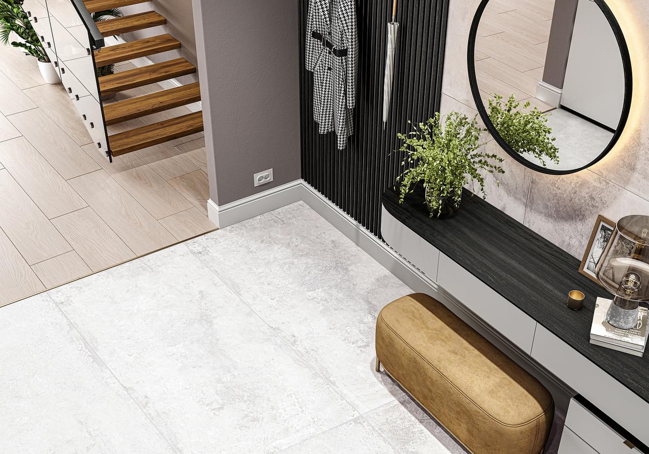 керамогранит фабрики Alma Ceramica коллекция Cemento