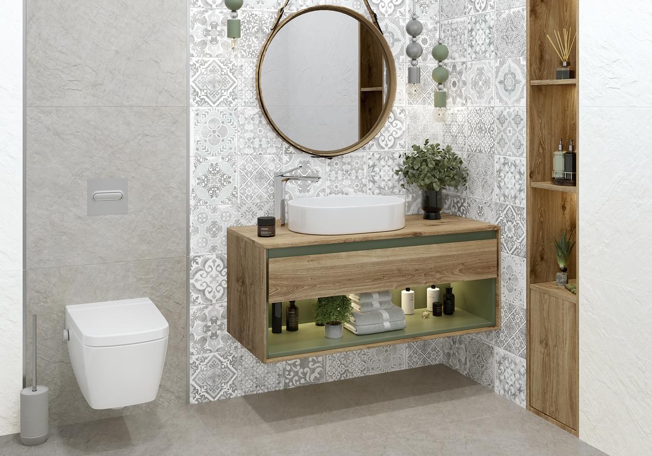 керамогранит фабрики Alma Ceramica коллекция Country