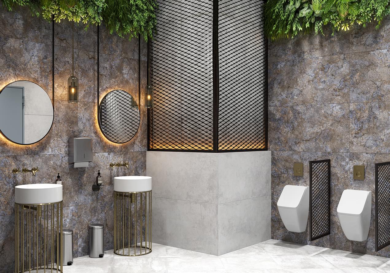 керамогранит фабрики Alma Ceramica коллекция Indastrio