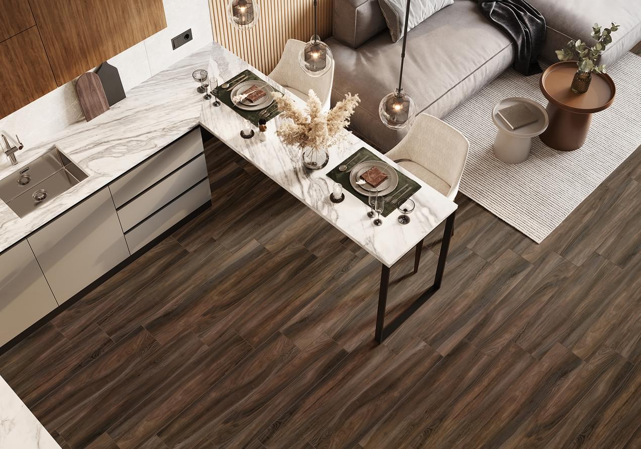 керамогранит фабрики Alma Ceramica коллекция Ironwood