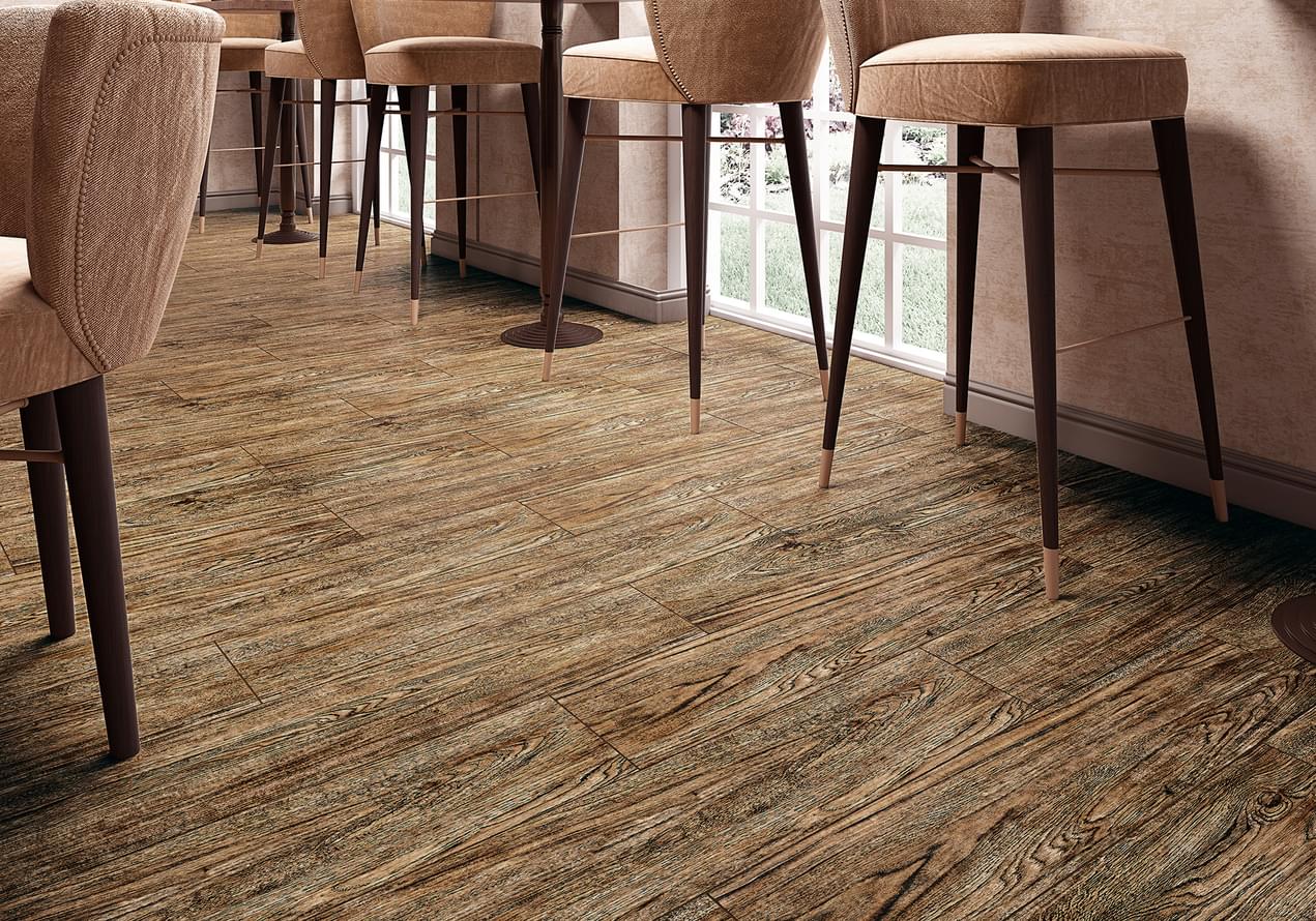 керамогранит фабрики Alma Ceramica коллекция Madera