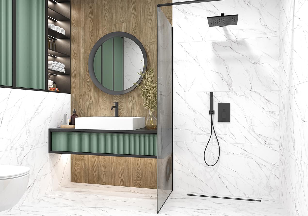 керамогранит фабрики Alma Ceramica коллекция Neo Calacatta