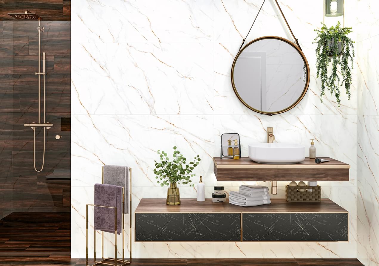 керамогранит фабрики Alma Ceramica коллекция Neo Calacatta