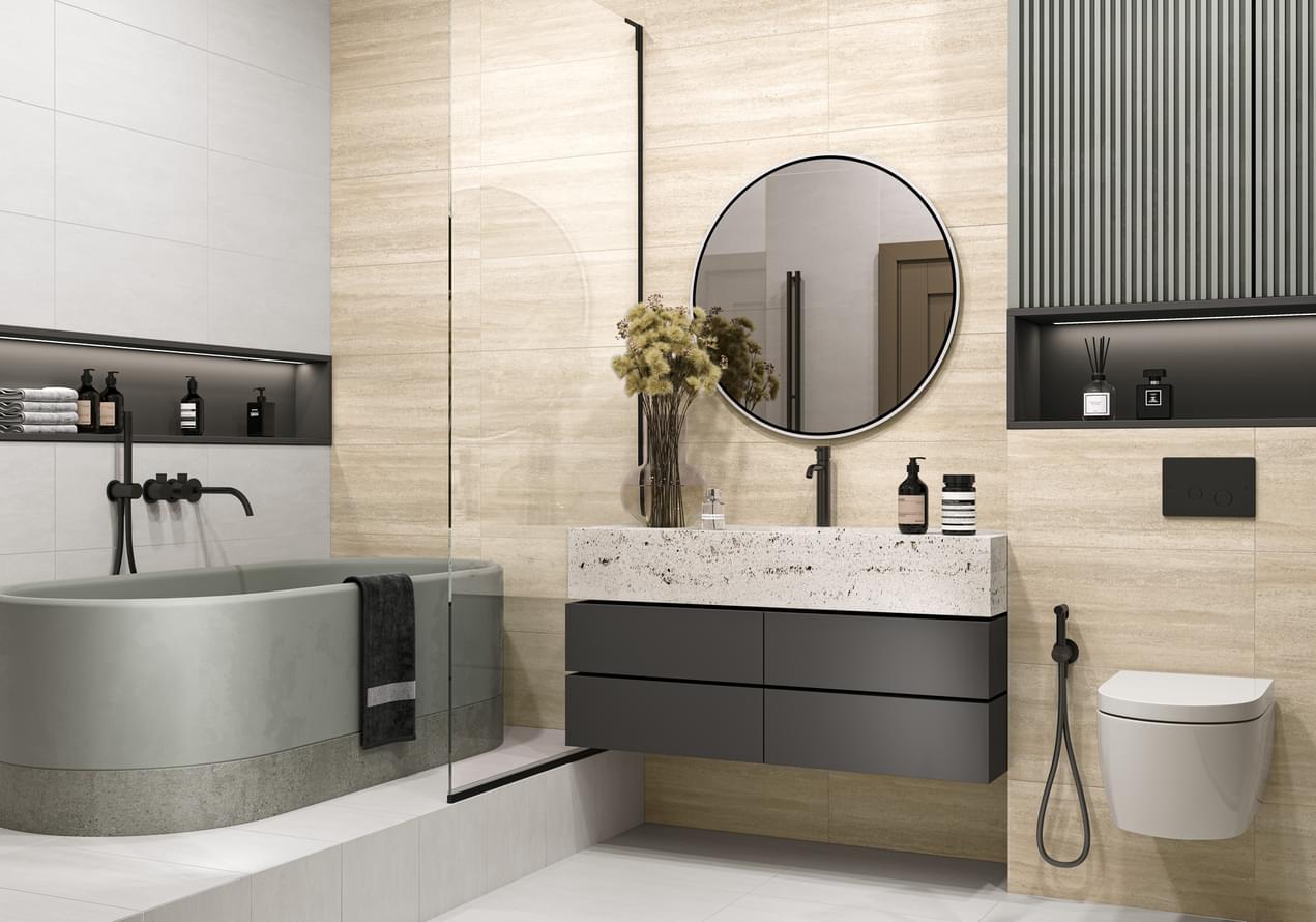 керамогранит фабрики Alma Ceramica коллекция Porcelain 3060