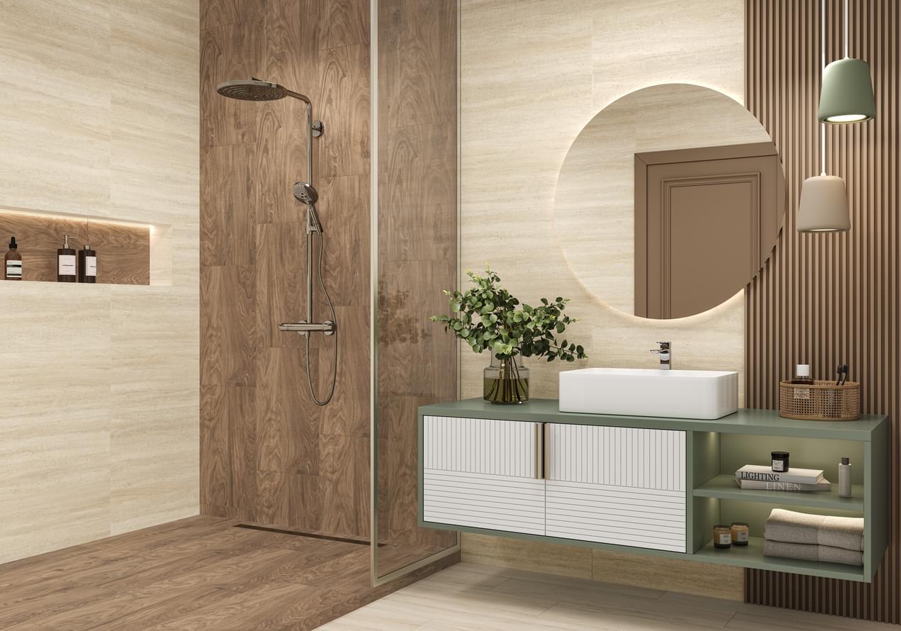 керамогранит фабрики Alma Ceramica коллекция Porcelain 3060