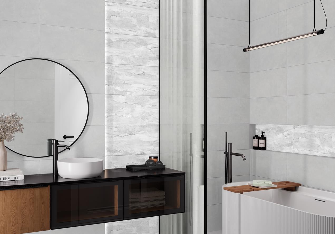 керамогранит фабрики Alma Ceramica коллекция Porcelain 3060