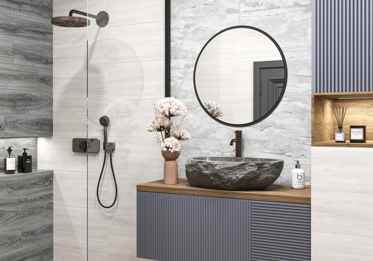 керамогранит фабрики Alma Ceramica коллекция Porcelain 3060
