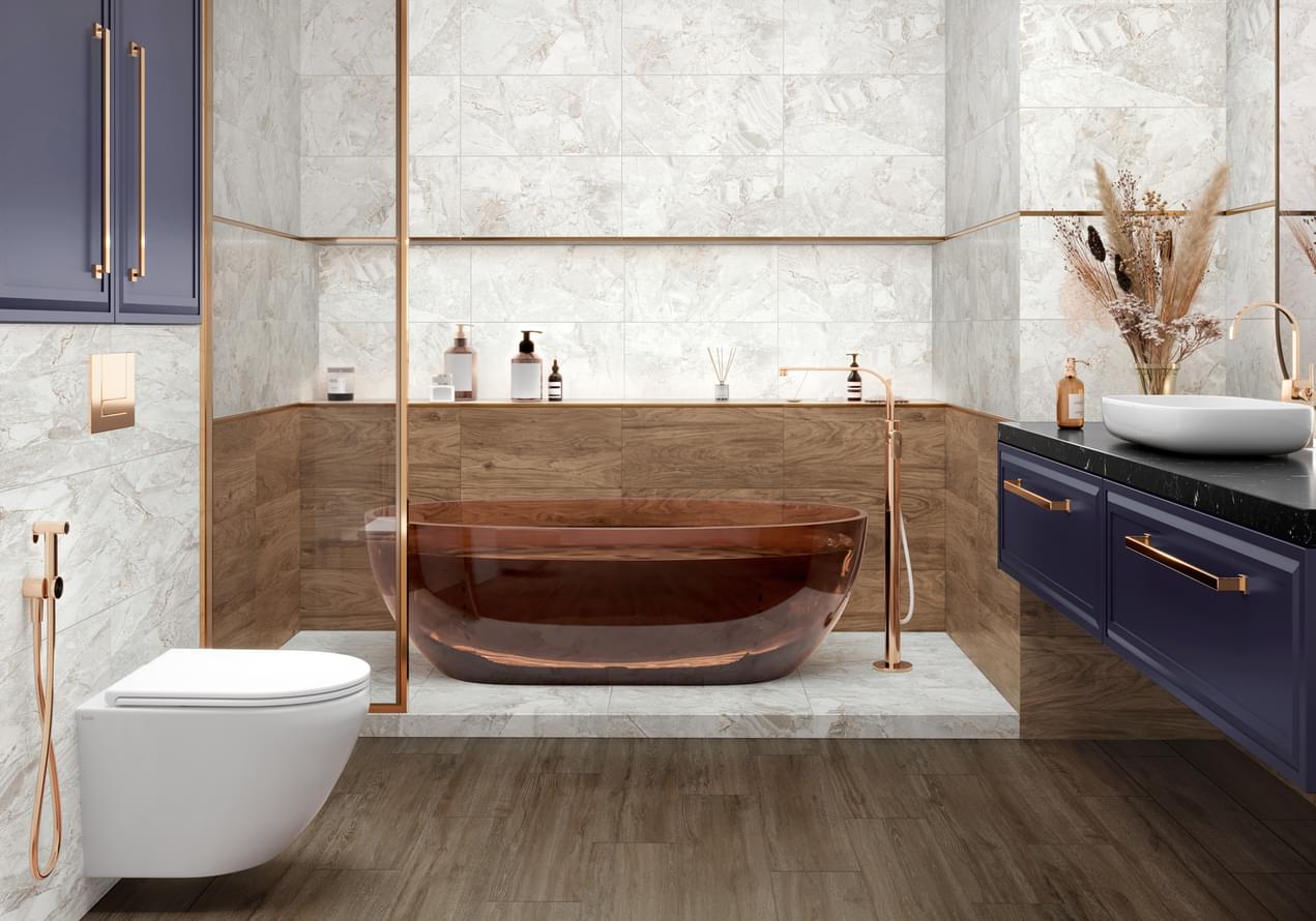 керамогранит фабрики Alma Ceramica коллекция Porcelain 3060