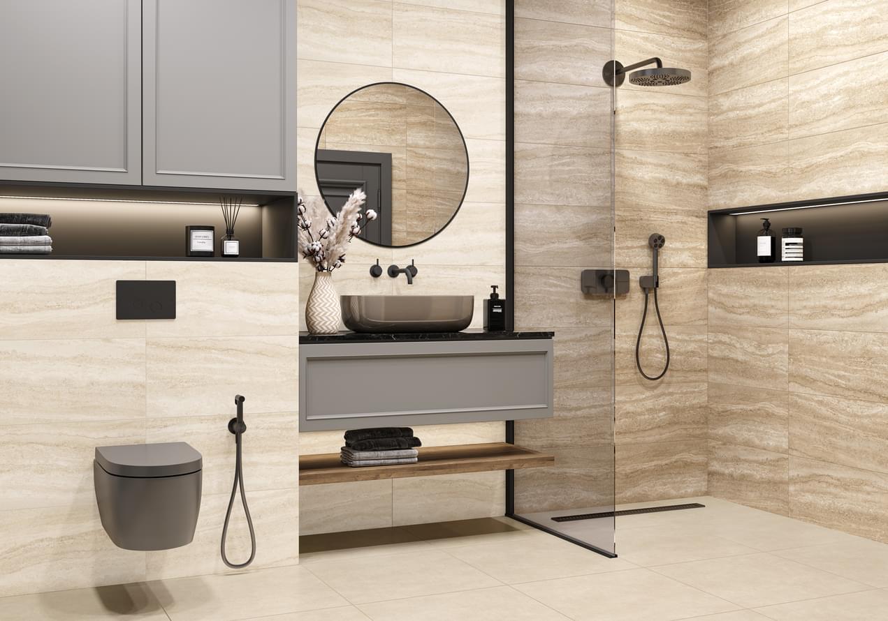керамогранит фабрики Alma Ceramica коллекция Porcelain 3060