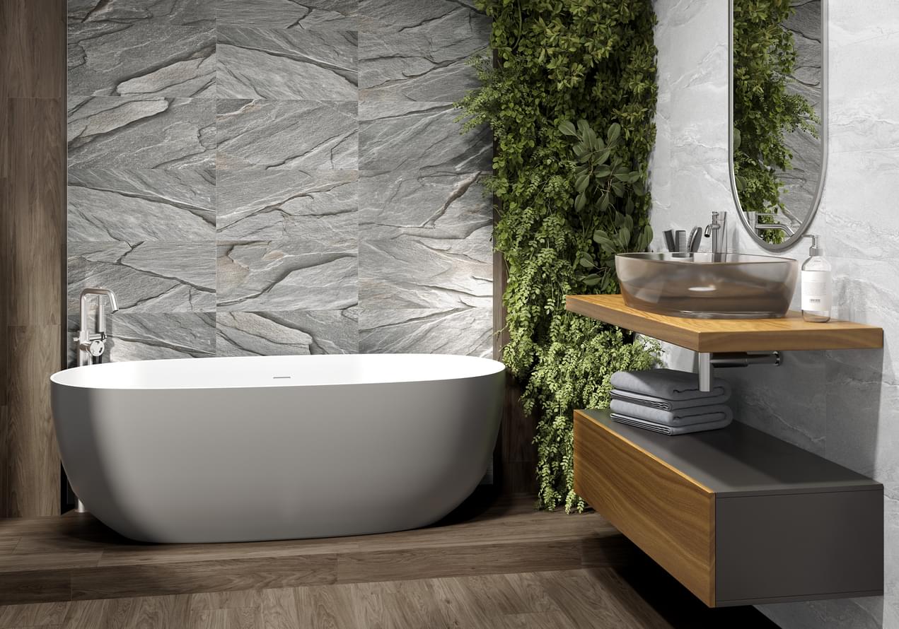 керамогранит фабрики Alma Ceramica коллекция Porcelain 3060