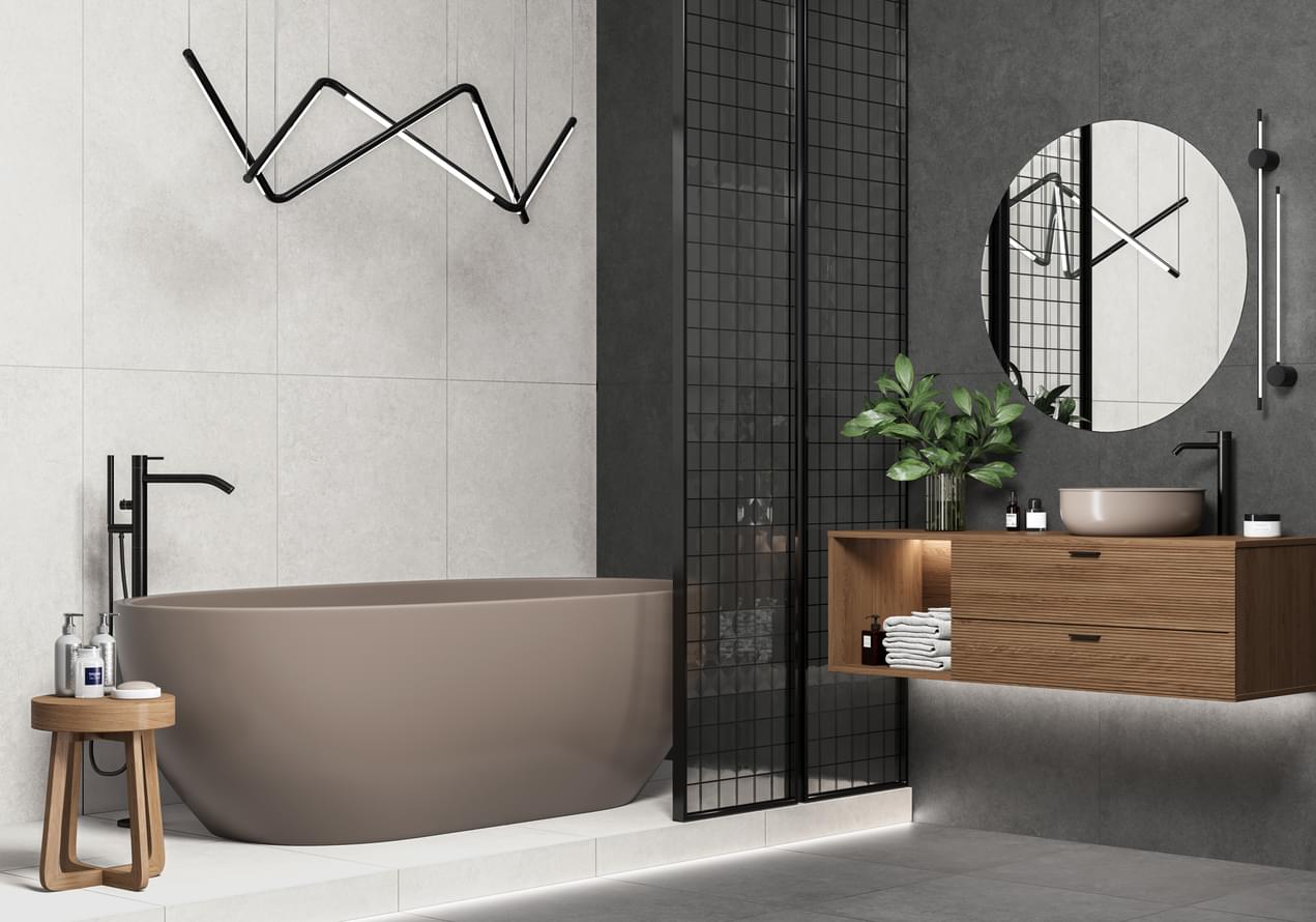 керамогранит фабрики Alma Ceramica коллекция Porcelain 3060