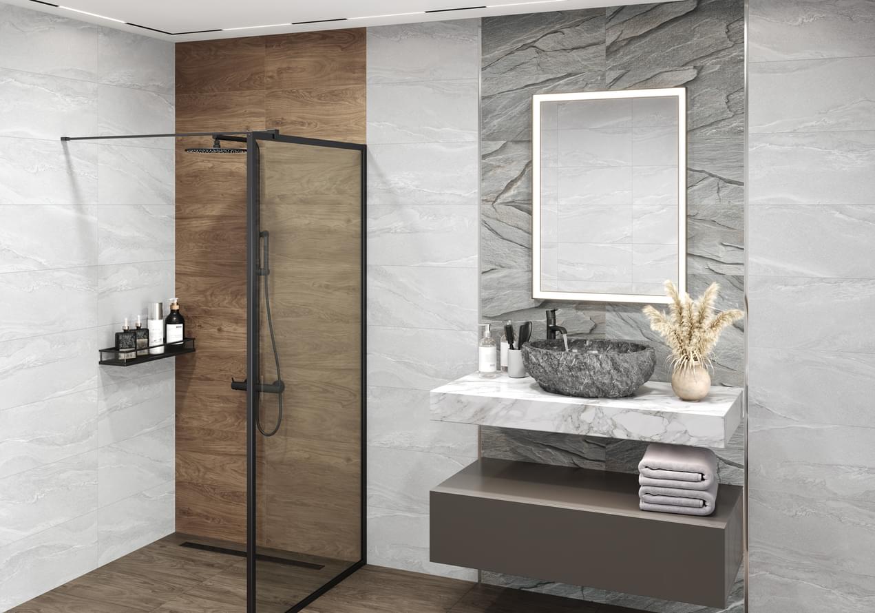 керамогранит фабрики Alma Ceramica коллекция Porcelain 3060