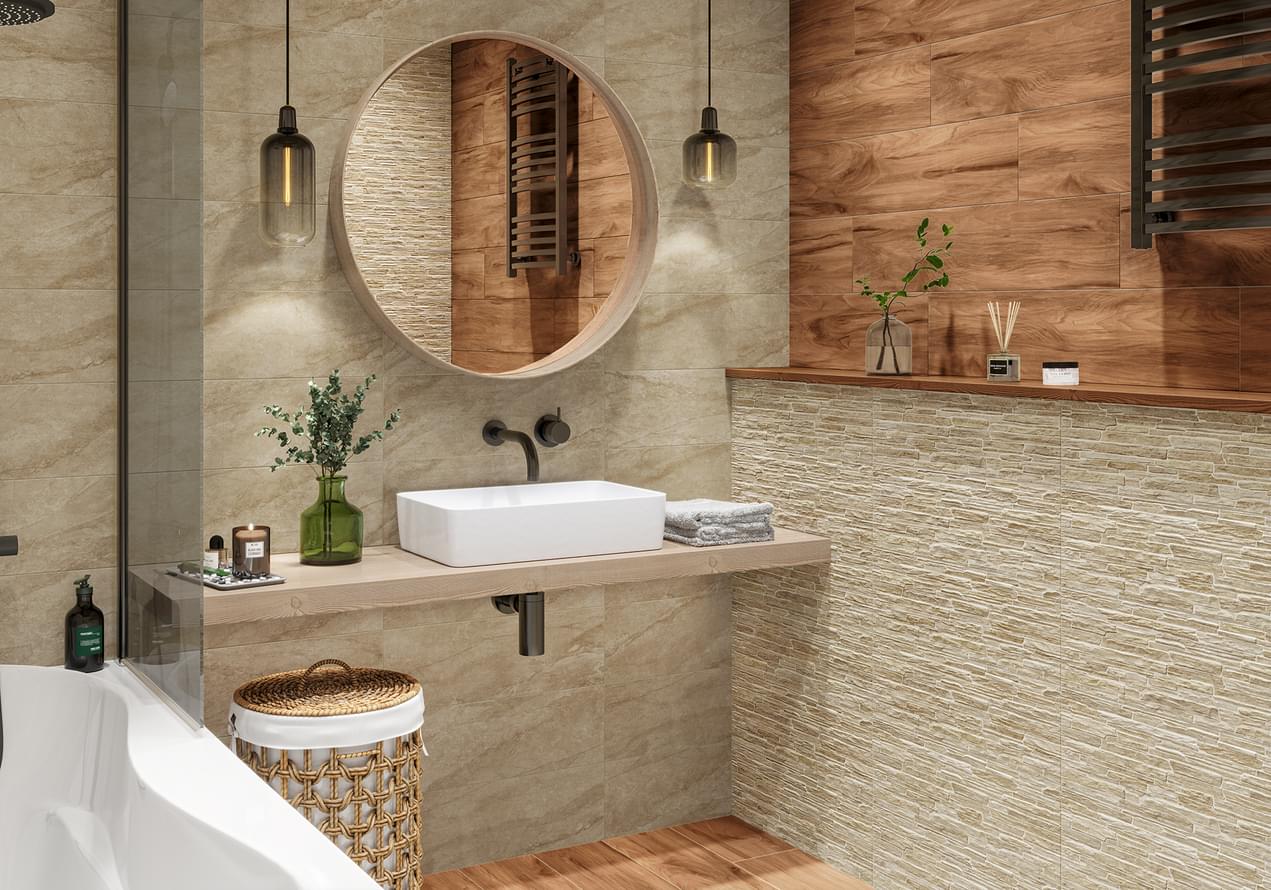 керамика фабрики Alma Ceramica коллекция Rocko