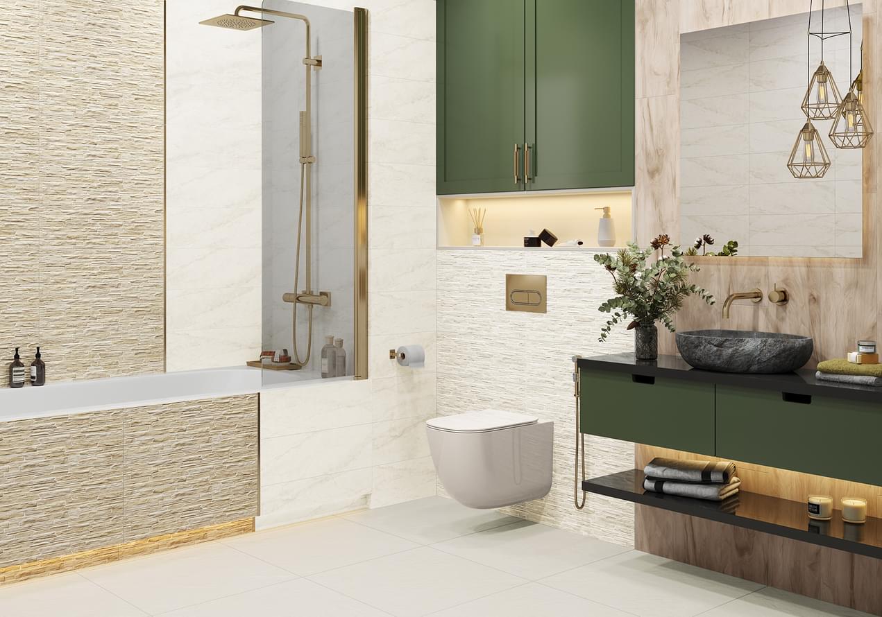 керамика фабрики Alma Ceramica коллекция Rocko