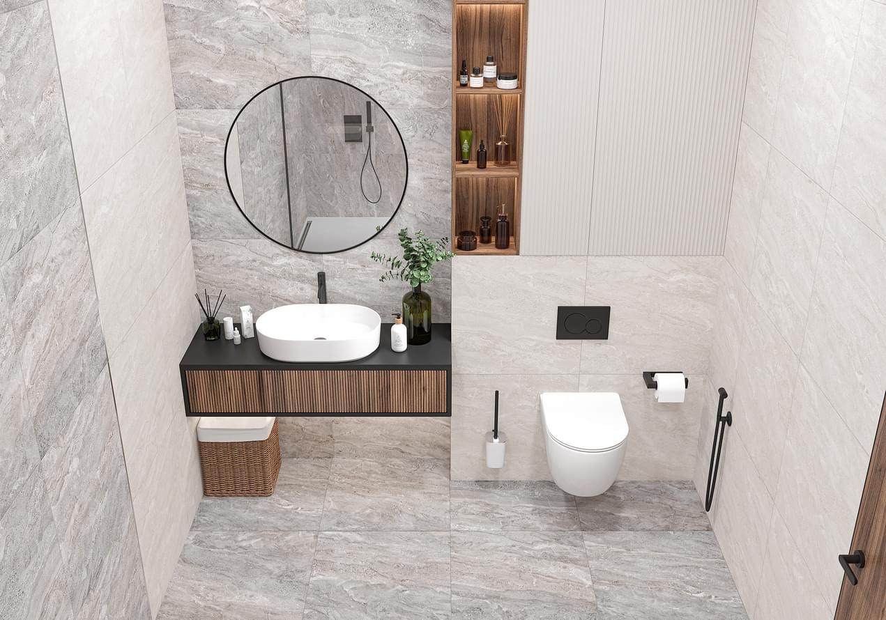 керамогранит фабрики Alma Ceramica коллекция Sandstone