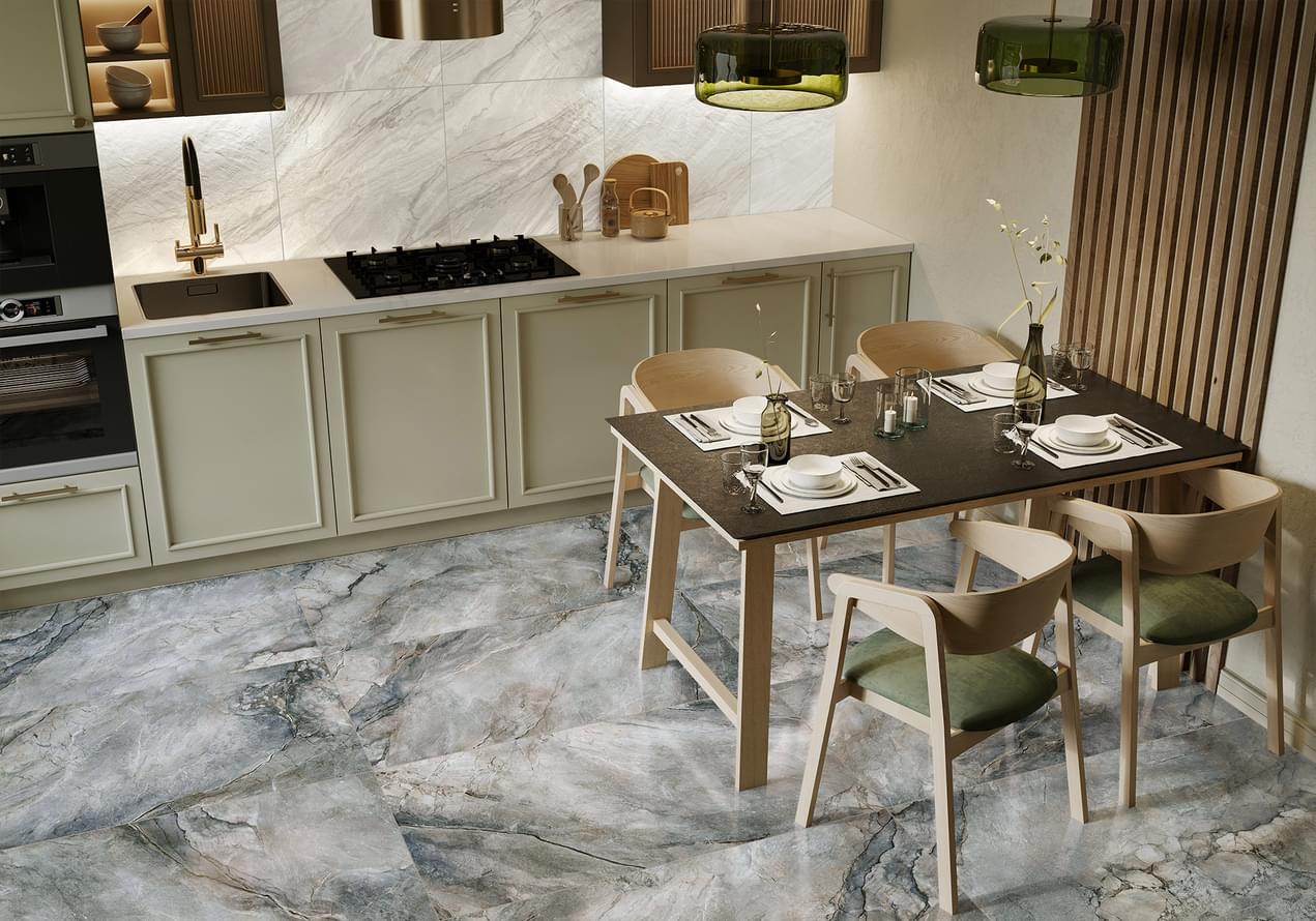 керамогранит фабрики Alma Ceramica коллекция Vulcano