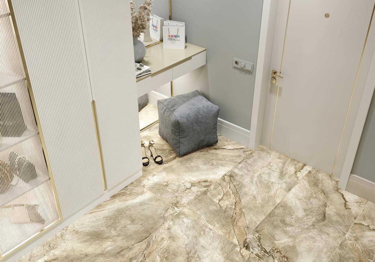 керамогранит фабрики Alma Ceramica коллекция Vulcano