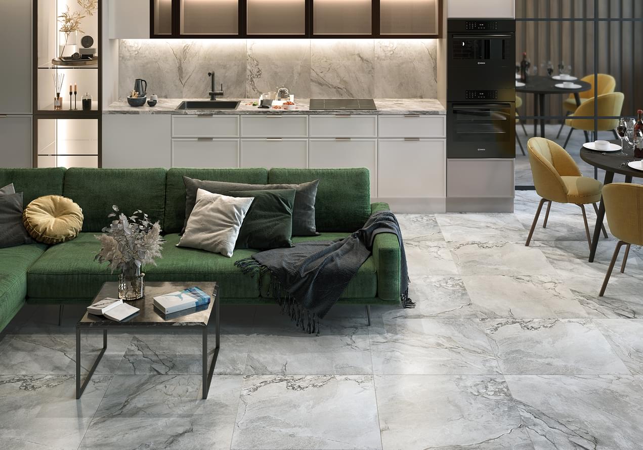 керамогранит фабрики Alma Ceramica коллекция Vulcano