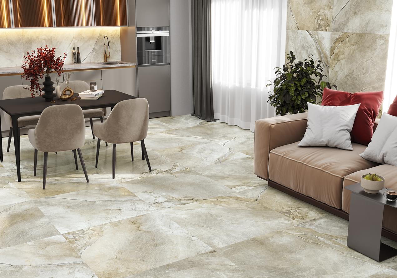 керамогранит фабрики Alma Ceramica коллекция Vulcano