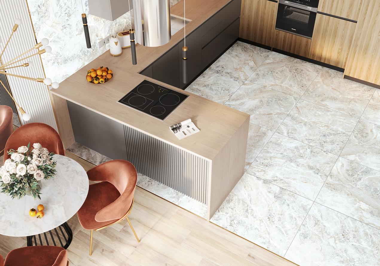 керамогранит фабрики Alma Ceramica коллекция Wave