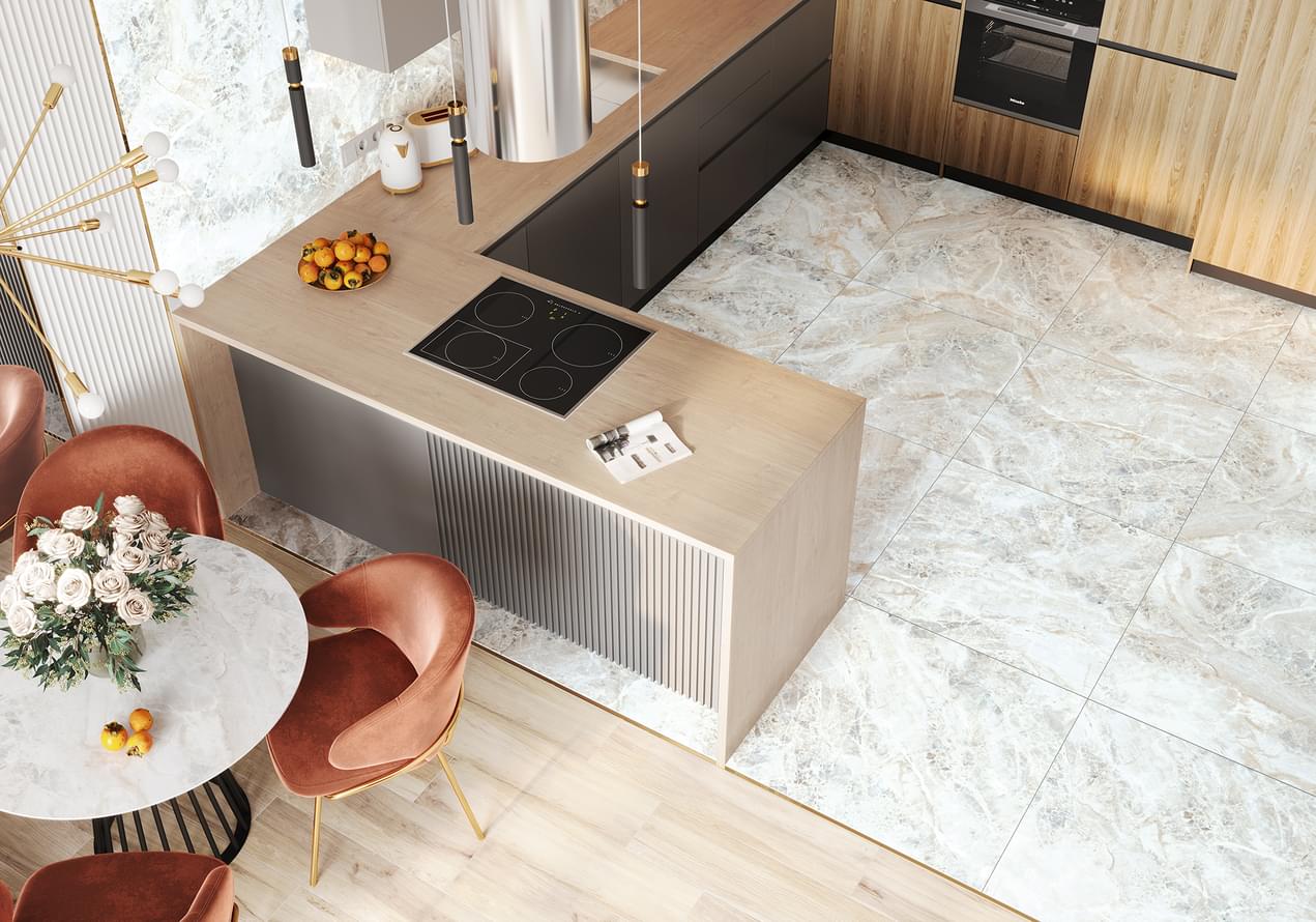 керамогранит фабрики Alma Ceramica коллекция Wave