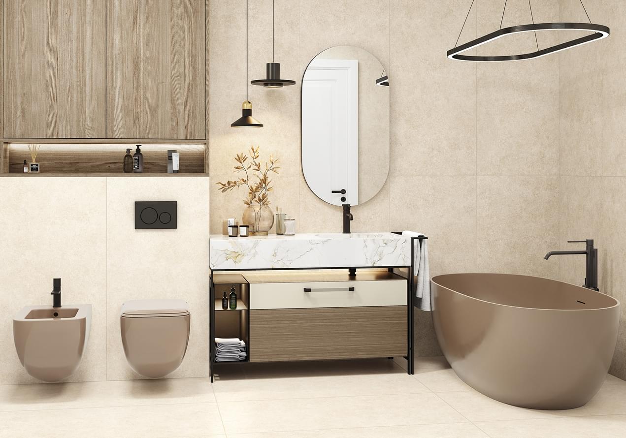 керамогранит фабрики Alma Ceramica коллекция Амстердам