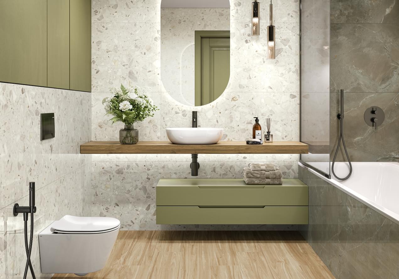керамогранит фабрики Alma Ceramica коллекция Аурен