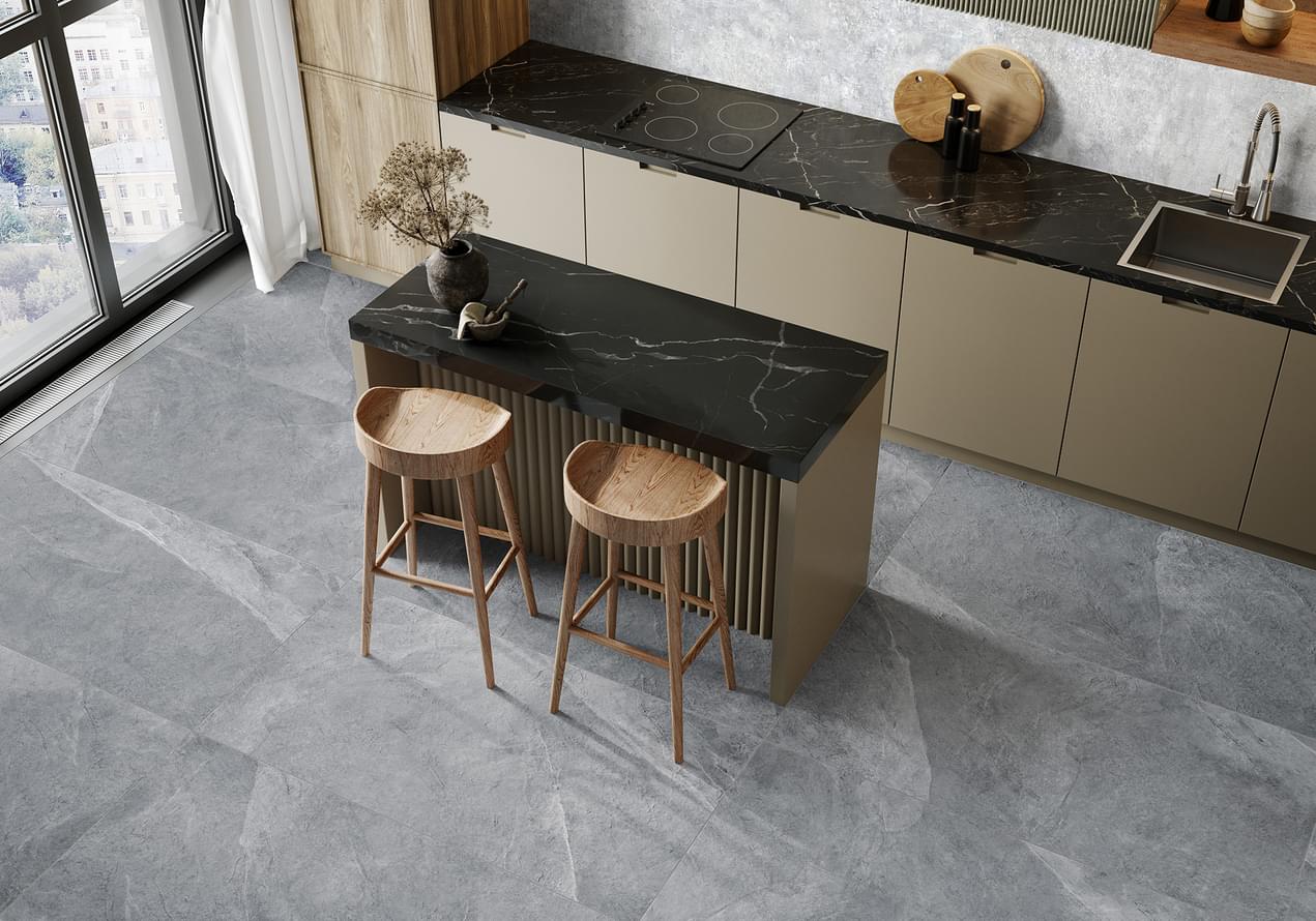 керамогранит фабрики Alma Ceramica коллекция Базальто