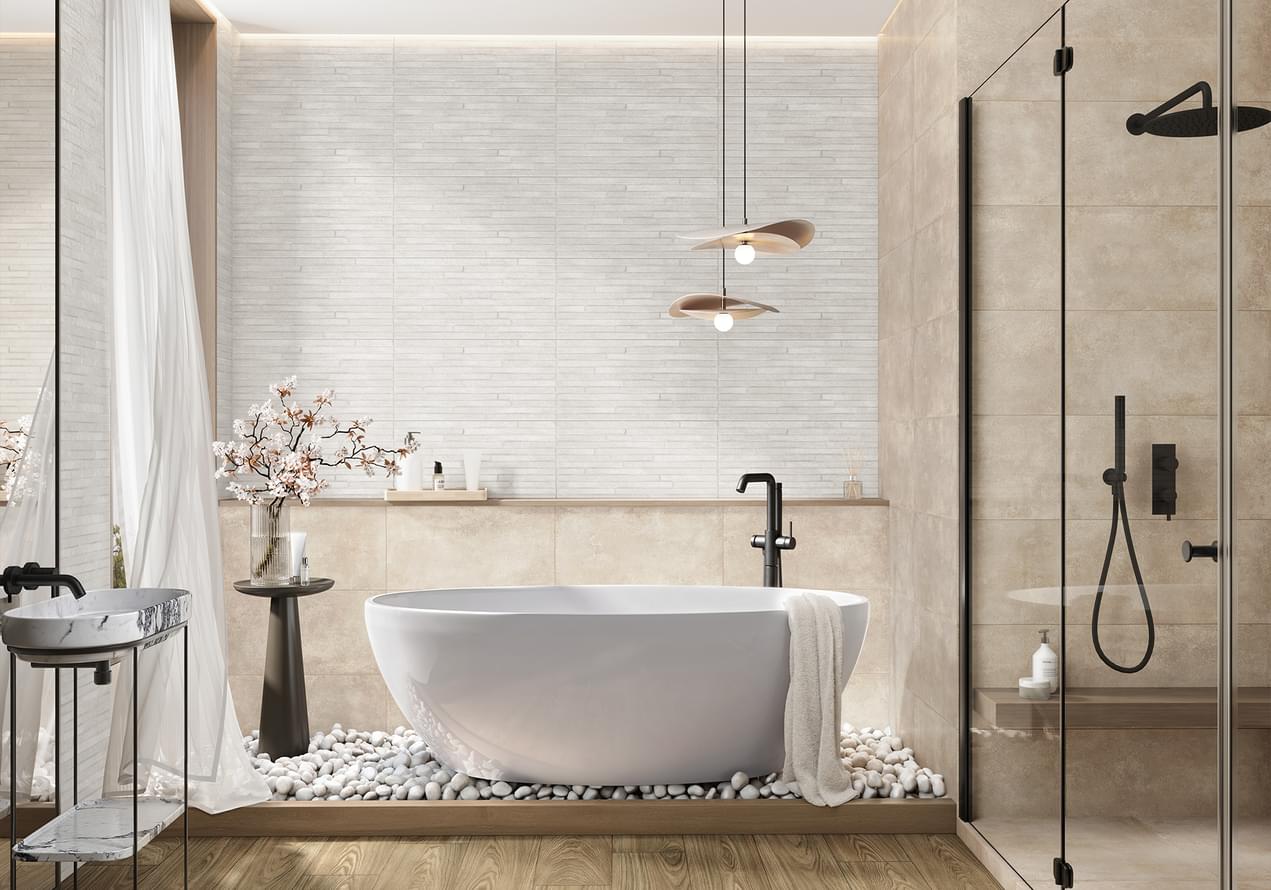 керамогранит фабрики Alma Ceramica коллекция Бонд